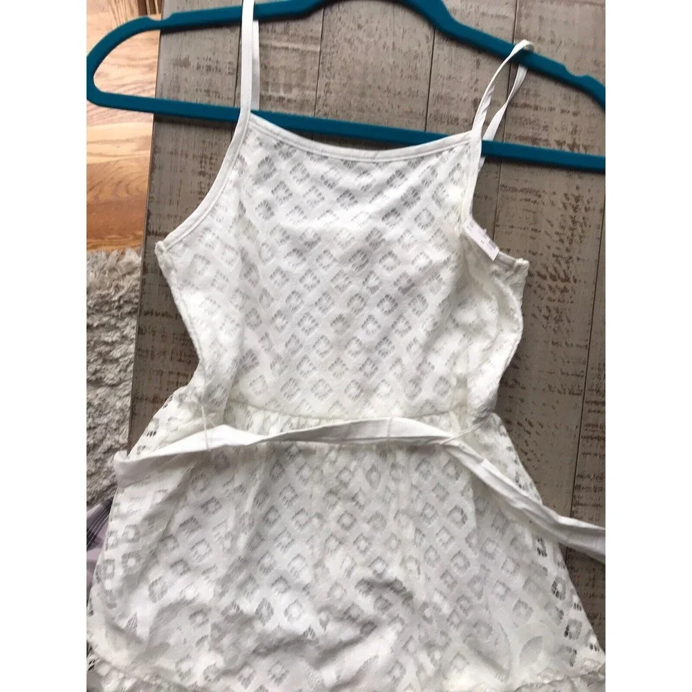 New Justice Girls White Ivory 10 Lace Dress